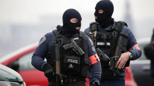 An ninh đang được thắt chặt khắp Brussels - Ảnh: AFP 