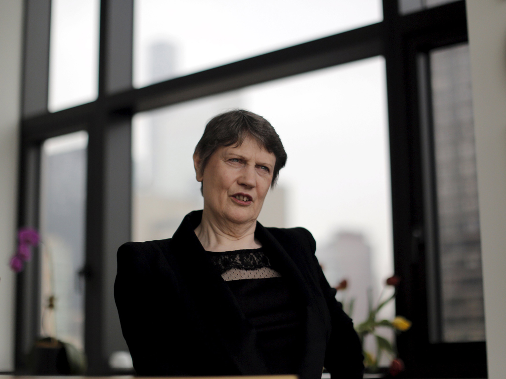 Cựu nữ thủ tướng New Zealand Helen Clark, ứng viên chức tổng thư ký LHQ - Ảnh: Reuters