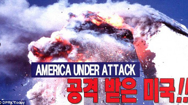 Hình ảnh dọa tấn công Mỹ trên báo  DPRK Today của Triều Tiên - Ảnh:  DPRK Today