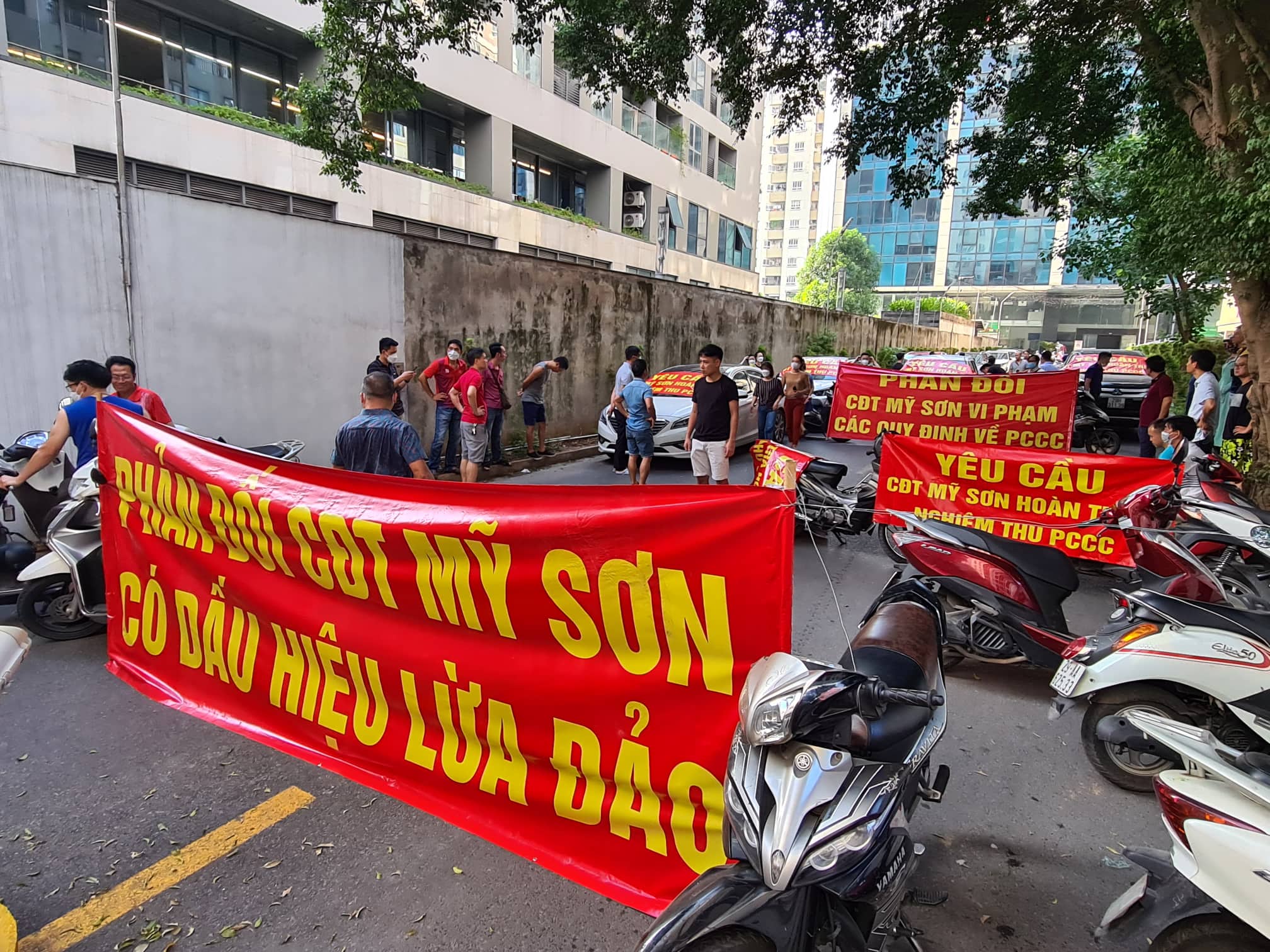 Hà Nội: Cư dân chung cư Mỹ Sơn ở 62 Nguyễn Huy Tưởng 'cầu cứu'