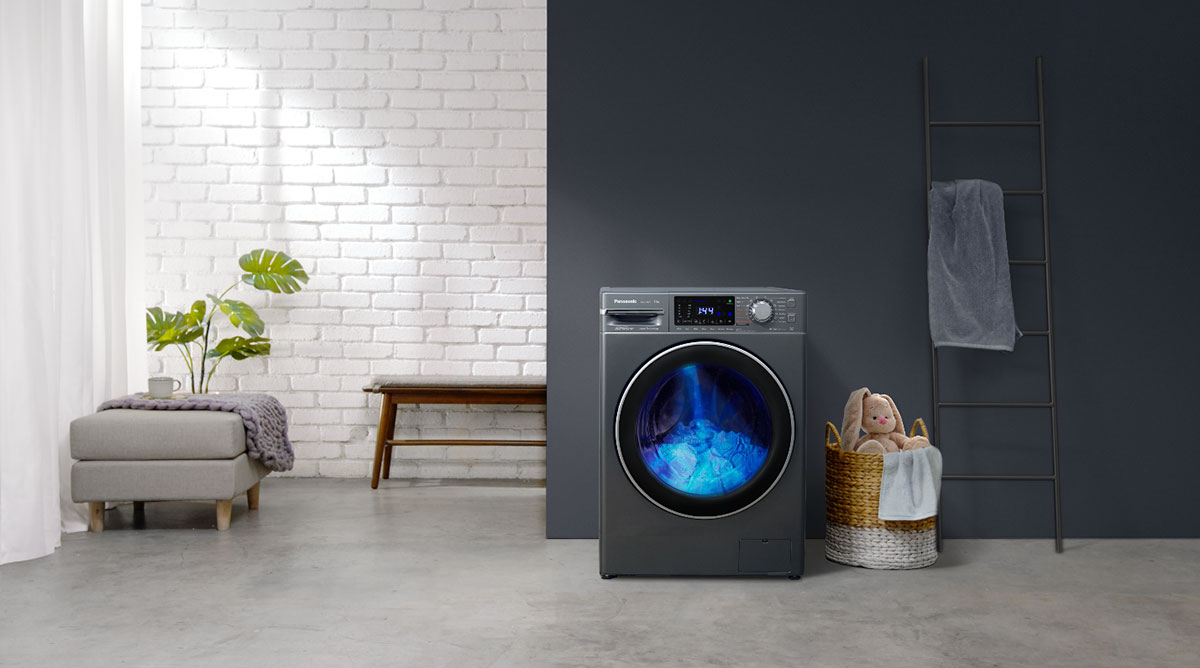 Tính năng giặt đồ siêu tốc Active Speed Wash xử lý gọn gàng nửa tải đồ giặt chỉ trong vòng 38 phút, là giải pháp cứu cánh hữu hiệu cho mẹ vào những ngày bận rộn