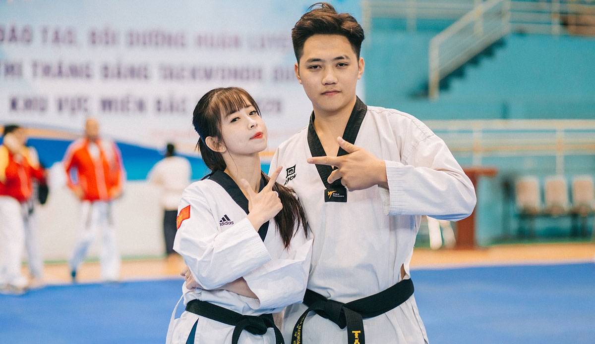 Châu Tuyết Vân giành được nhiều thành công với Taekwondo