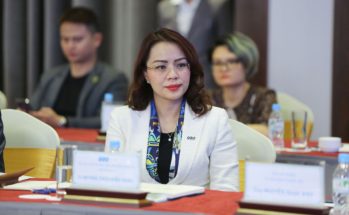 Bà Hương Trần Kiều Dung, Phó Chủ tịch thường trực của FLC
