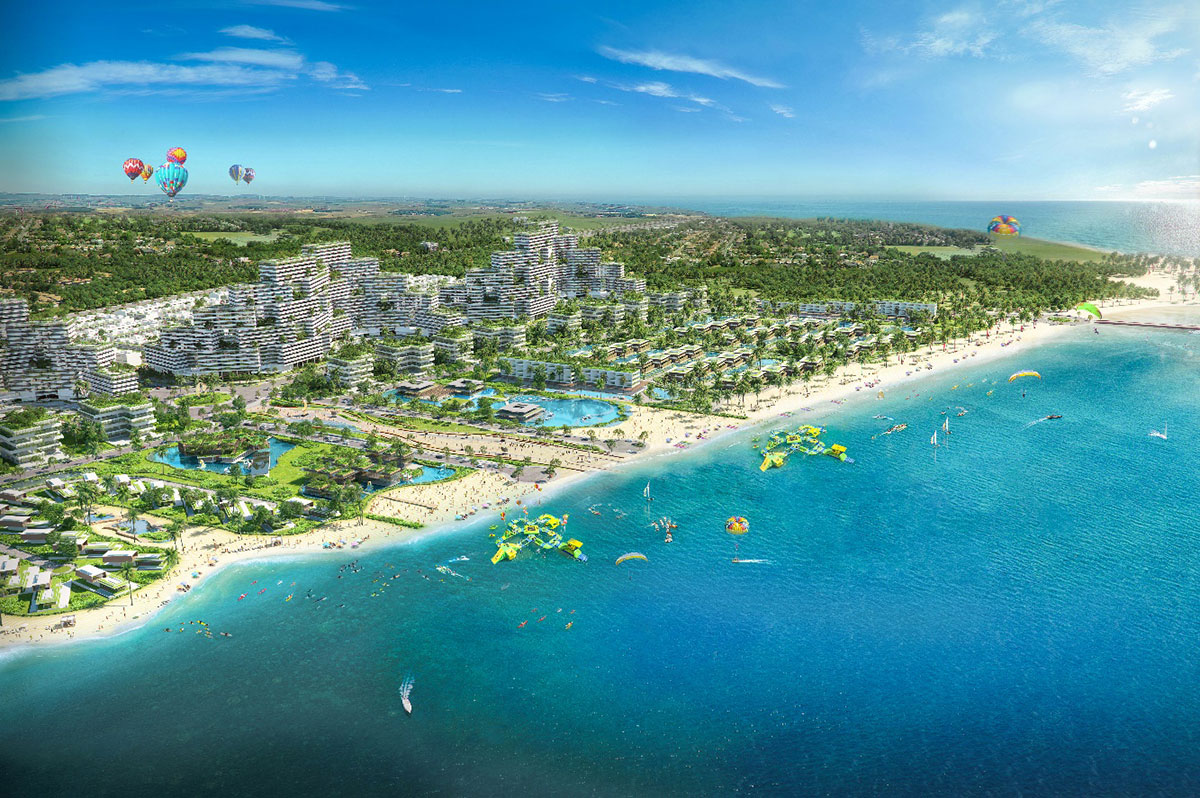 Thanh Long Bay hứa hẹn sẽ trở thành địa điểm hàng đầu của khách hàng đầu tư và nghỉ dưỡng