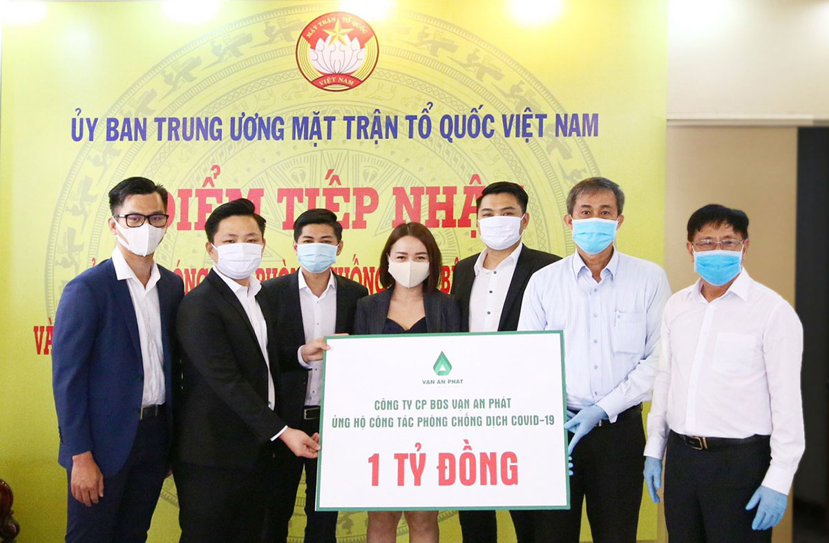 Vạn An Phát ủng hộ công tác phòng chống dịch Covid-19