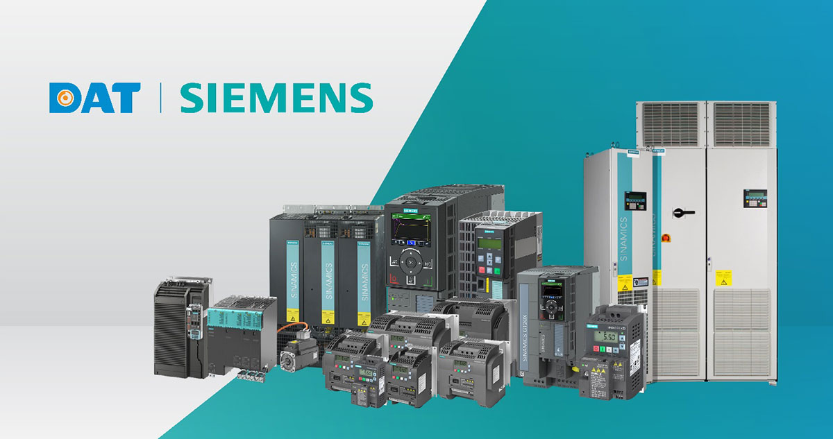 Các sản phẩm Siemens nổi bật do DAT cung cấp: Controller, I/O phân tán, HMI, IPC, Sinamics…