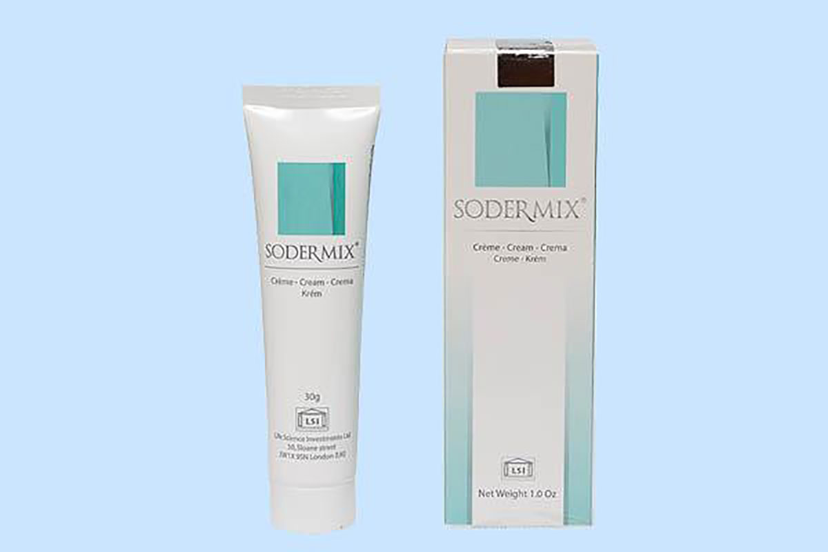 Sodermix Cream giúp ức chế collagen gây sẹo lồi
