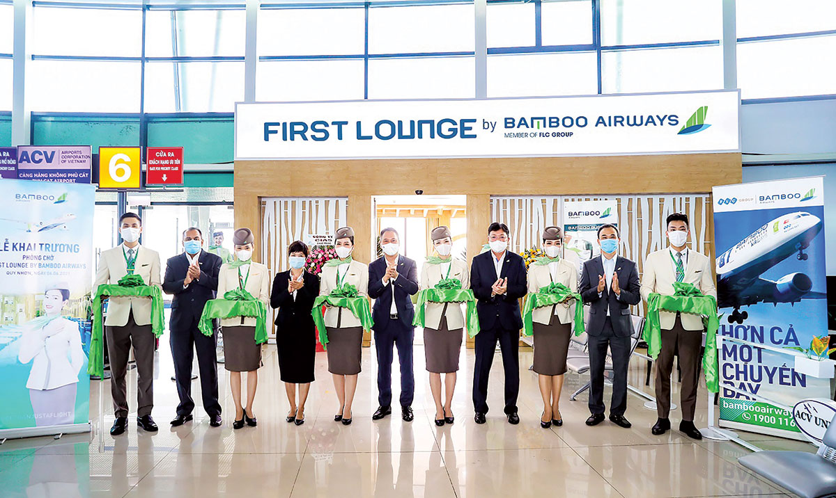 Bamboo Airways chính thức khai trương Phòng chờ Thương gia tại Quy Nhơn 