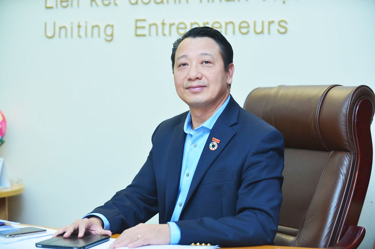 Ông Nguyễn Quang Vinh - Tổng Thư ký Phòng Thương mại và Công nghiệp Việt Nam (VCCI), Phó Chủ tịch điều hành Hội đồng DN Vì sự phát triển bền vững Việt Nam (VBCSD-VCCI)