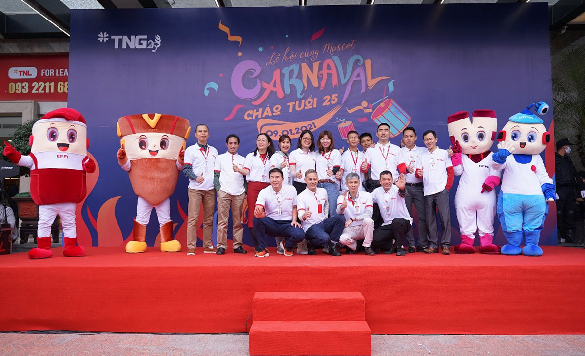 CBNV tập đoàn TNG Holdings Vietnam hào hứng tham gia với các hoạt động văn hóa nội bộ