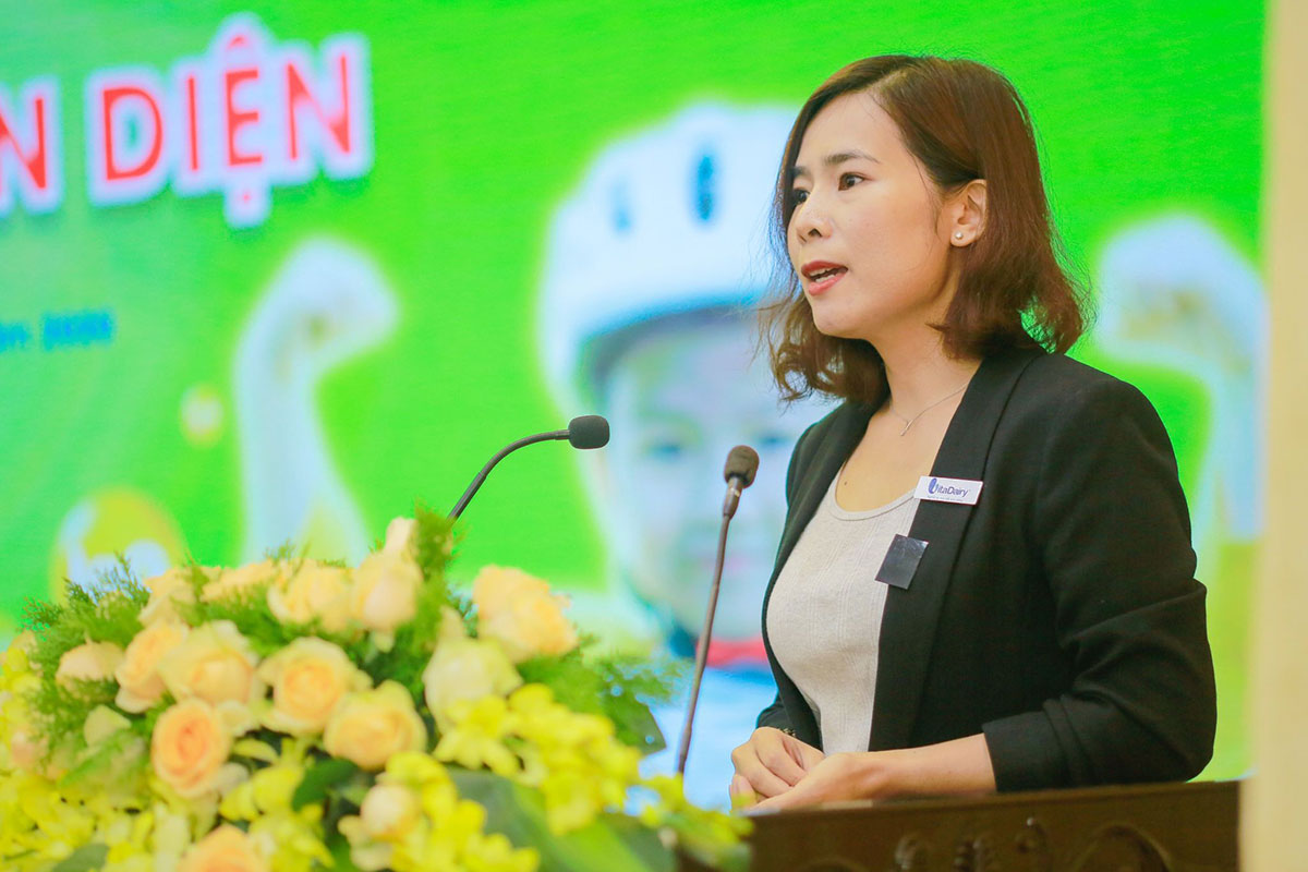 Bà Nguyễn Thị Hà - CEO VitaDairy