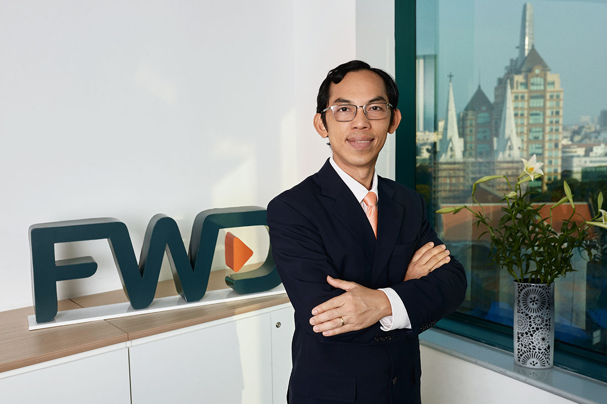 Anh Đào Hữu Phúc - Phó Tổng Giám đốc Nghiệp vụ Bảo hiểm và Công nghệ thông tin của FWD Việt Nam