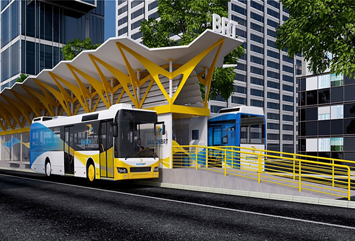 Tuyến BRT số 1 trị giá gần 3.300 tỉ đồng, dự kiến khởi công trong năm 2022