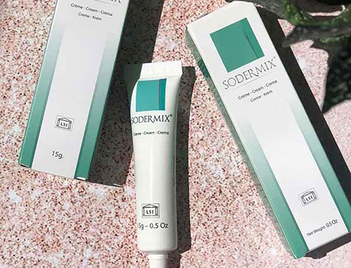 Kem trị sẹo Sodermix Cream giúp điều trị sẹo lồi