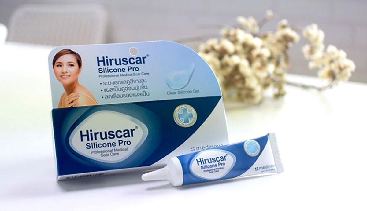 Kem trị sẹo lồi Hiruscar Silicone Pro của Mỹ