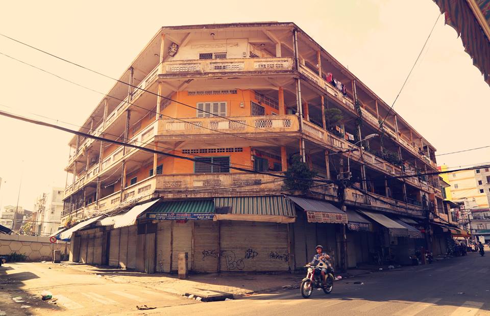 Chung cư Đỗ Văn Sửu ngay bên đường Đỗ Văn Sửu
