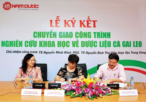 Chuyển giao thành công đề tài nghiên cứu cấp nhà nước về thảo dược hỗ trợ điều trị viêm gan virus