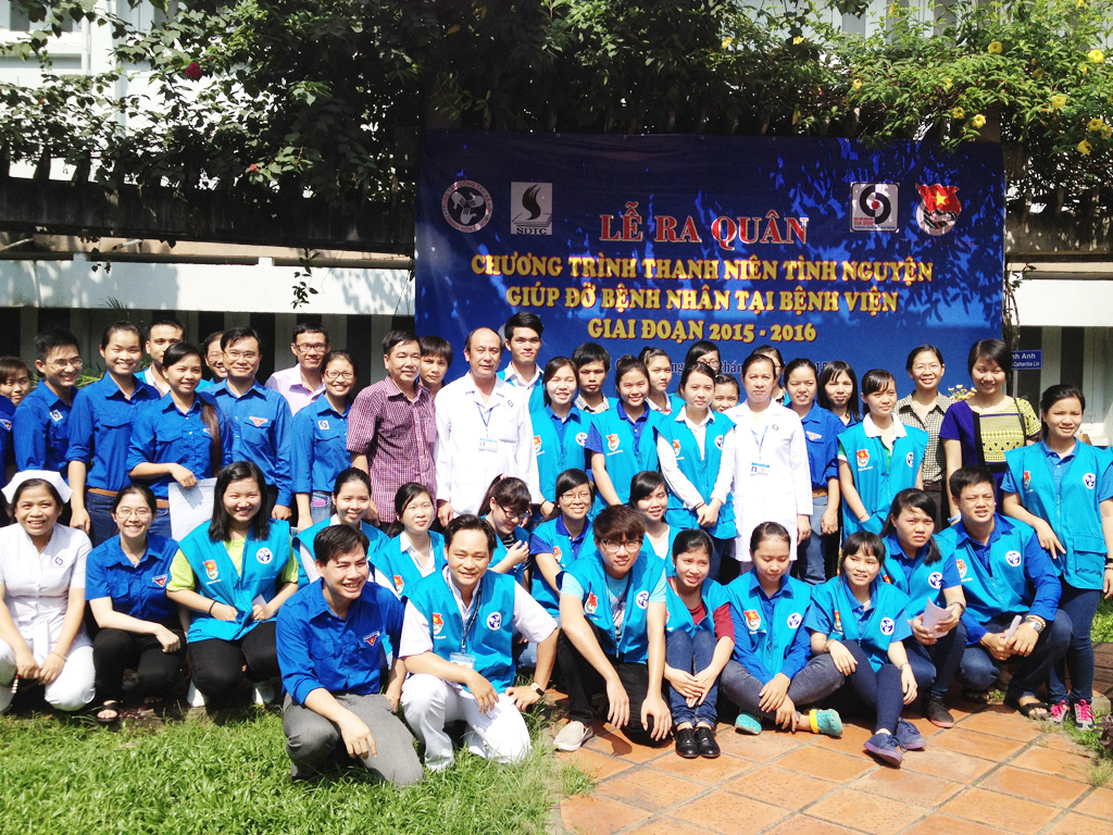 Ra mắt đội “Thanh niên tình nguyện hỗ trợ bệnh nhân” tại Bệnh viện Nhân dân Gia Định