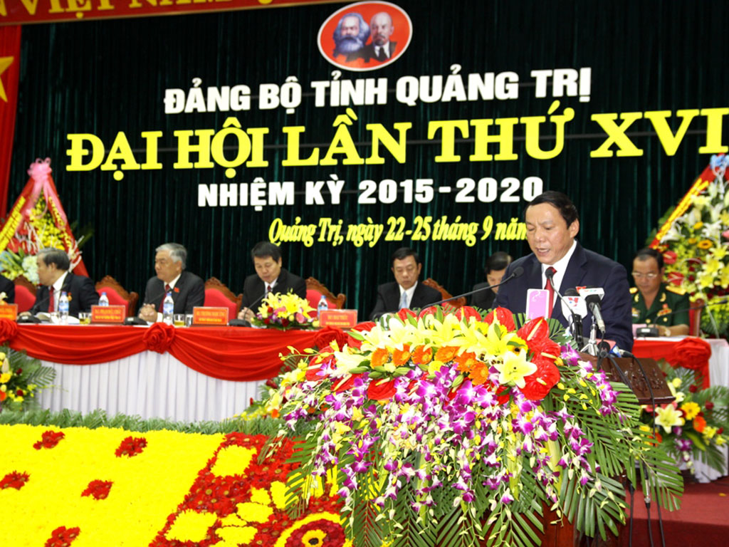 Tân bí thư Tỉnh ủy Quảng Trị Nguyễn Văn Hùng