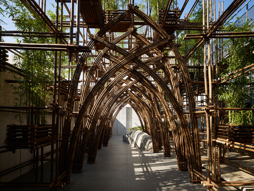 Công trình kiến trúc Bamboo Forest - Ảnh: Công ty V.T.N cung cấp