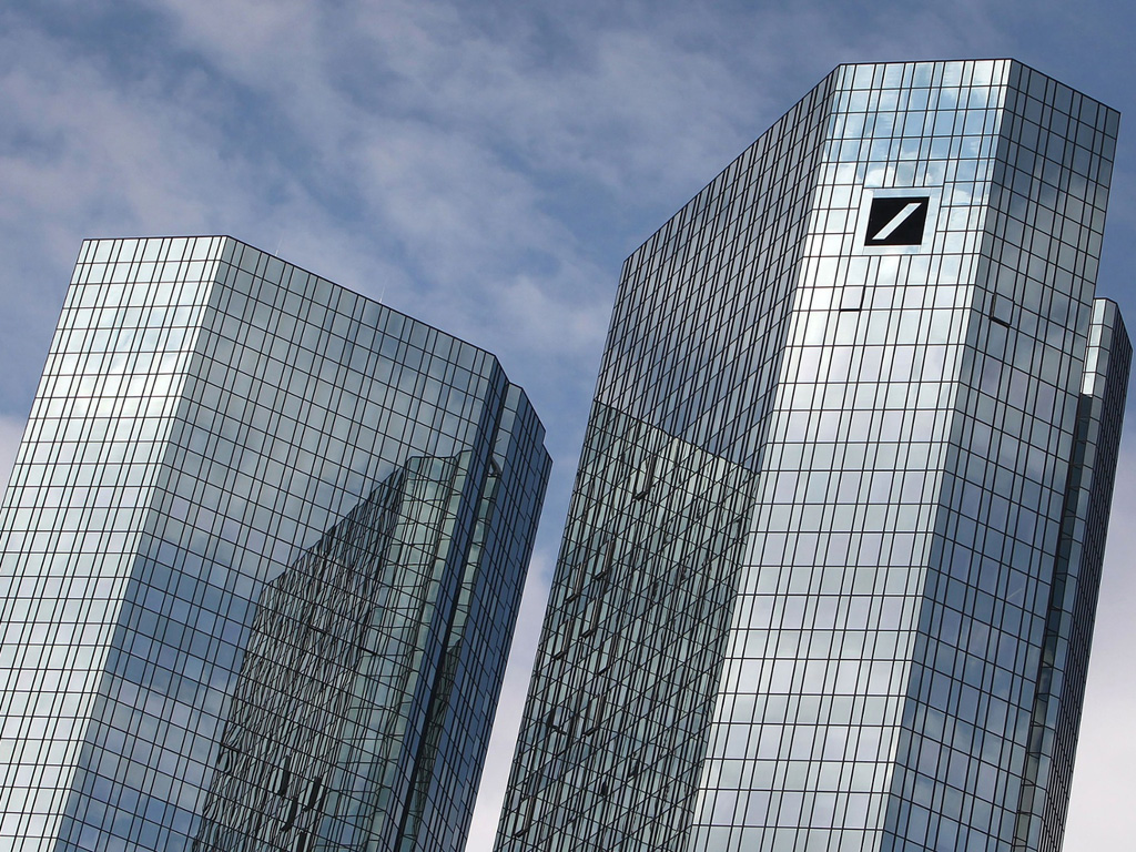 Ngân hàng Deutsche Bank - Ảnh: AFP