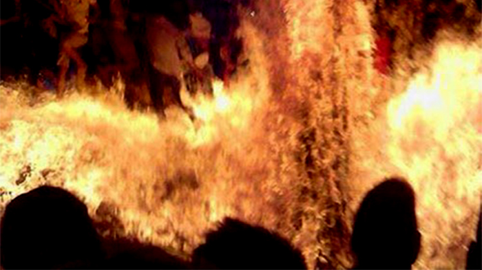Một thanh niên nghi bị đốt chết - Ảnh minh họa: TNO