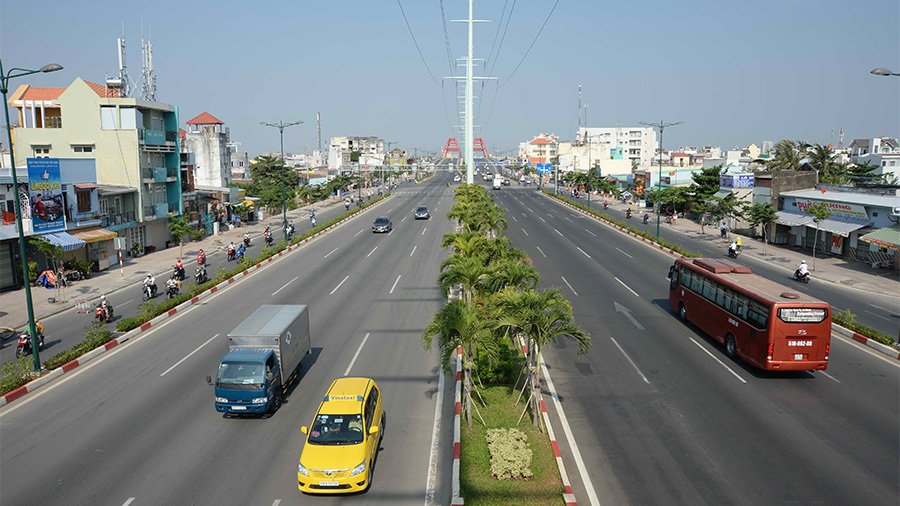 Đường Phạm Văn Đồng sẽ có đoạn tuyến kết nối đến nút giao thông Gò Dưa - Quốc lộ 1, Q.Thủ Đức - Ảnh: Diệp Đức Minh