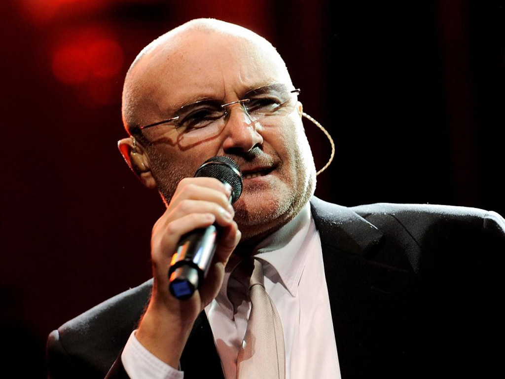 Giọng ca huyền thoại Phil Collins - Ảnh: AFP/Getty Image