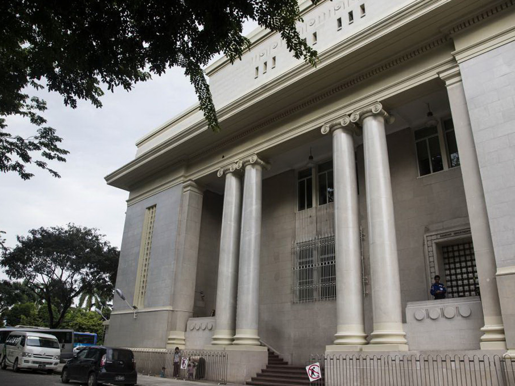 Tòa nhà Myawaddy Bank chờ đợi thời khắc ra đời của Sở Giao dịch chứng khoán Yangon - Ảnh: Frontier Myanmar