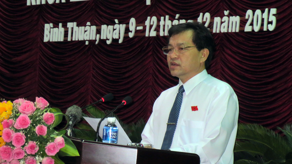 Ông Nguyễn Ngọc Hai làm Chủ tịch UBND tỉnh Bình Thuận - Ảnh: Quế Hà