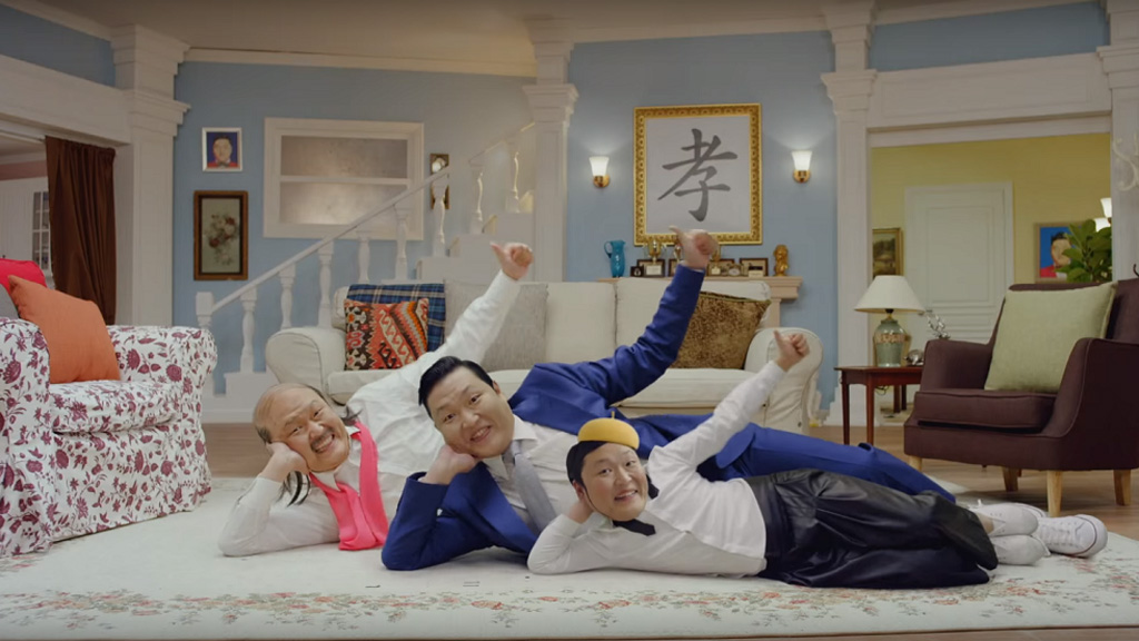 'Daddy' của PSY lọt top những ca khúc tệ nhất năm 2015 - Ảnh: Chụp màn hình trailer