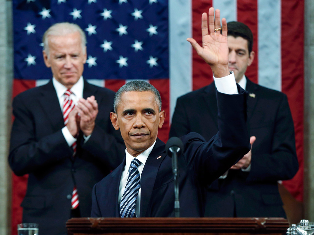 Tổng thống Obama kết thúc thông điệp quốc dân cuối cùng sau 2 nhiệm kỳ - Ảnh: Reuters