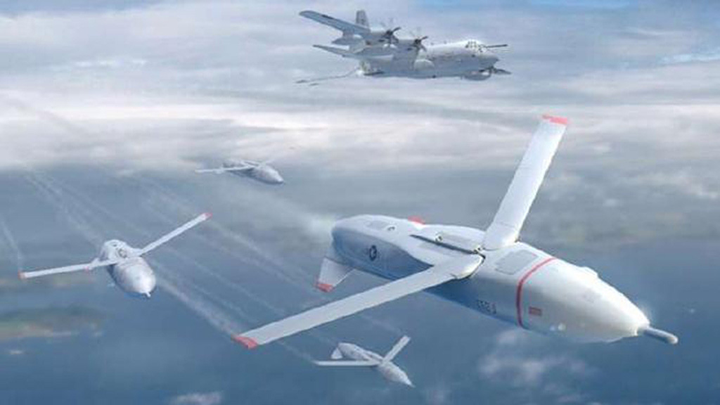 Triển khai các UAV theo dạng “bầy đàn” là một phần trong chiến lược mới của Mỹ - Ảnh: DARPA