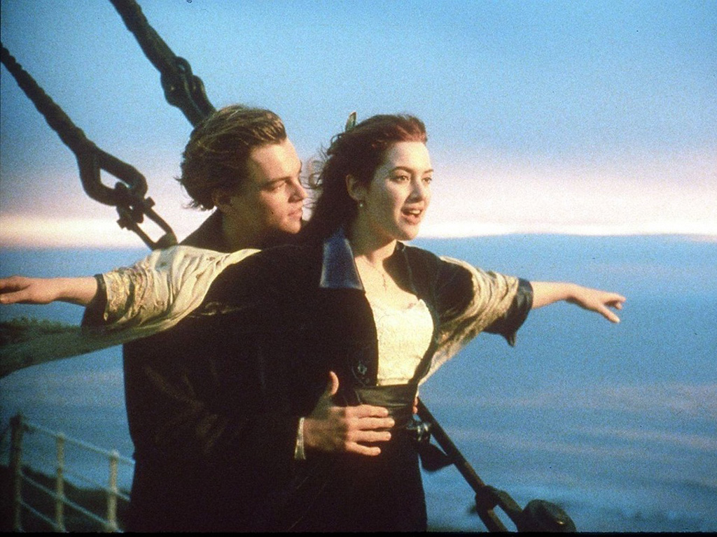 Cảnh quay kinh điển trong phim 'Titanic'