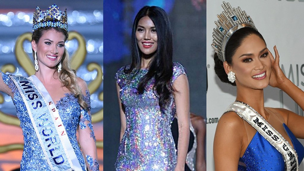 Trần Ngọc Lan Khuê đang trong cuộc đua đến danh hiệu Hoa hậu của các hoa hậu 2015 - Ảnh: Reuters/Globalbeauties