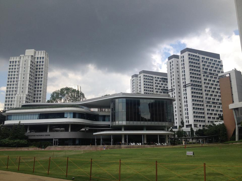 Trung tâm Nguồn lực Giáo dục tại Đại học Quốc gia Singapore - Ảnh: D.U