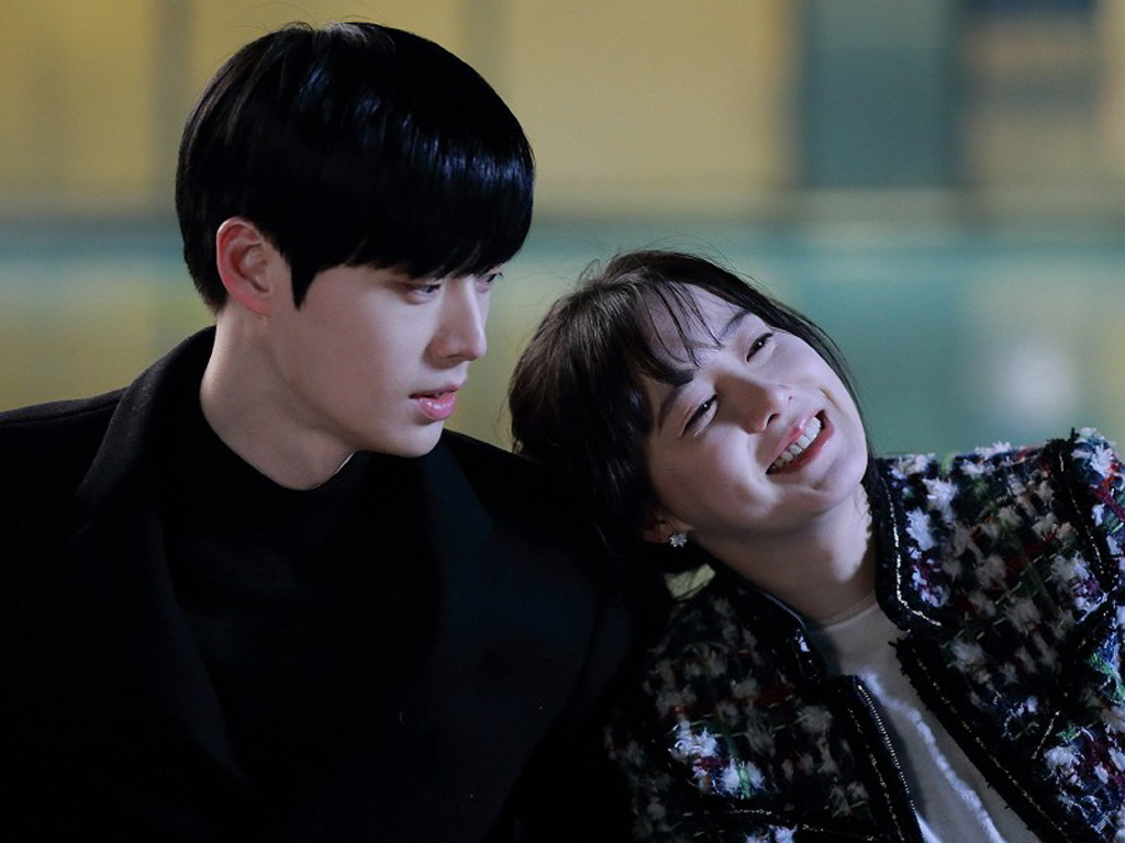 Goo Hye Sun và Ahn Jae Hyun được cho là cưới vội - Ảnh: Chụp màn hình phim