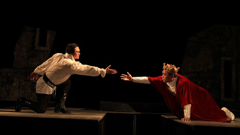 Một cảnh diễn trong vở kịch Hamlet
