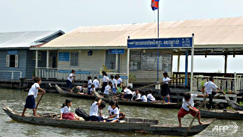 Campuchia sắp di dời 1.000 hộ gia đình người Việt sống ở Biển Hồ - Ảnh minh họa: AFP