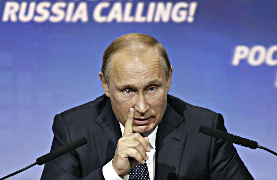 Ông Putin chỉ trích Mỹ không chia sẻ thông tin tình báo về Syria - Ảnh: AFP