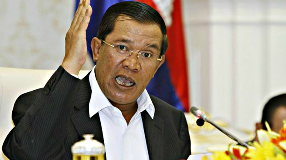 Ông Hun Sen cảnh báo sự trở lại của chế độ Khmer Đỏ nếu phe đối lập điều hành đất nước - Ảnh: Reuters