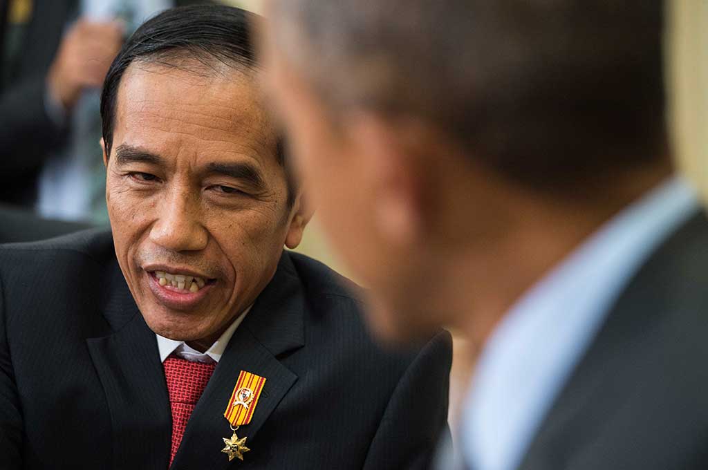 Indonesia phủ nhận việc trả tiền cho công ty tổ chức cuộc gặp giữa Tổng thống Indonesia với Tổng thống Mỹ - Ảnh: AFP