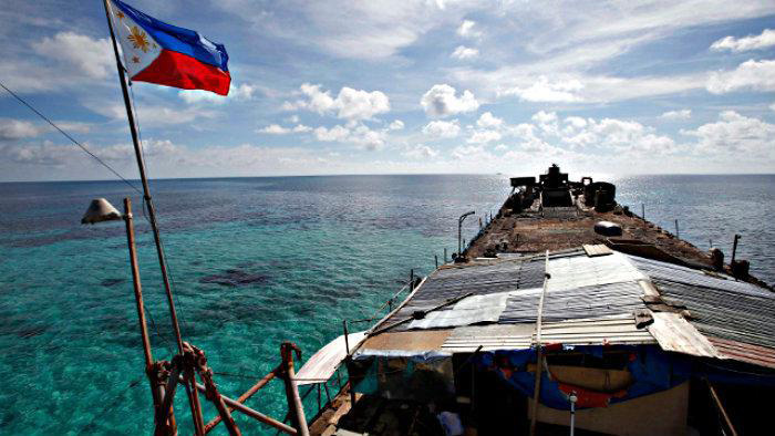 Một khu vực tranh chấp giữa Philippines và Trung Quốc trên Biển Đông - Ảnh: Reuters