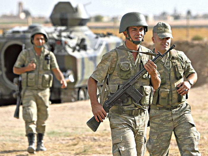 Binh lính Thổ Nhĩ Kỳ ở khu vực phía bắc của Iraq - Ảnh minh họa: Reuters