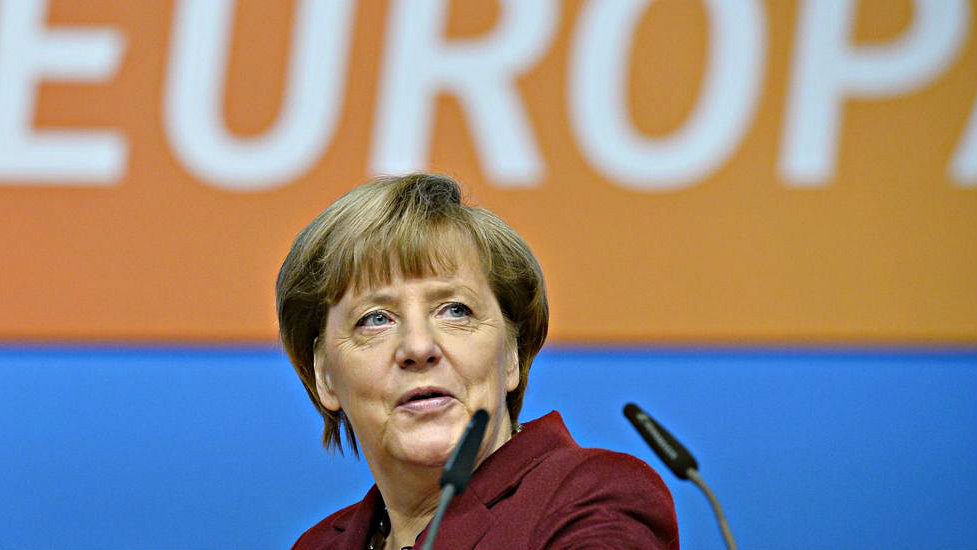 Thủ tướng Đức Angela Merkel từ chối đề nghị tăng thêm hỗ trợ quân sự của Lầu Năm Góc trong cuộc chiến chống IS - Ảnh: AFP