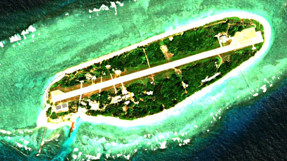 Đảo Ba Bình thuộc quần đảo Trường Sa của Việt Nam đang bị Đài Loan chiếm đóng - Ảnh: CSIS