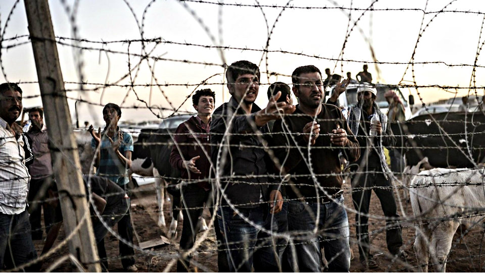 Biên giới Thổ Nhĩ Kỳ-Syria - Ảnh: Reuters
