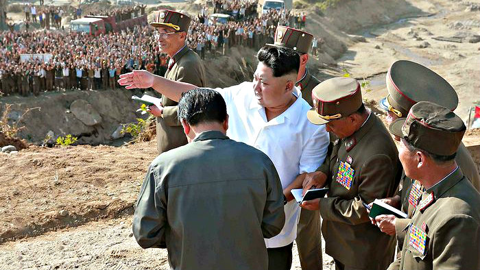 Biện pháp trừng phạt của Mỹ nhắm vào giới lãnh đạo Triều Tiên - Ảnh: AFP