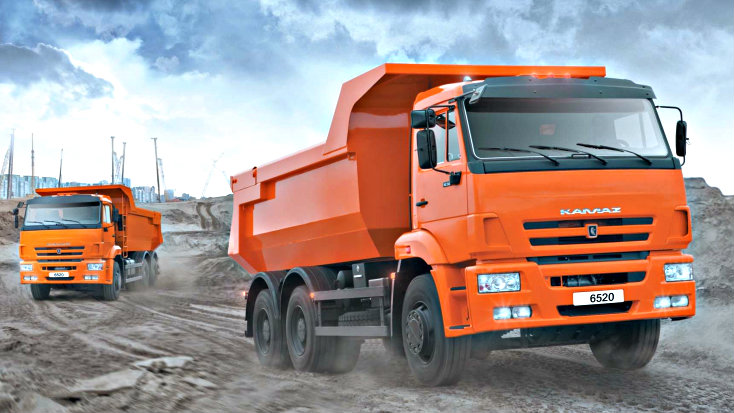 Dòng xe tải của Kamaz - Ảnh: Công ty Kamaz