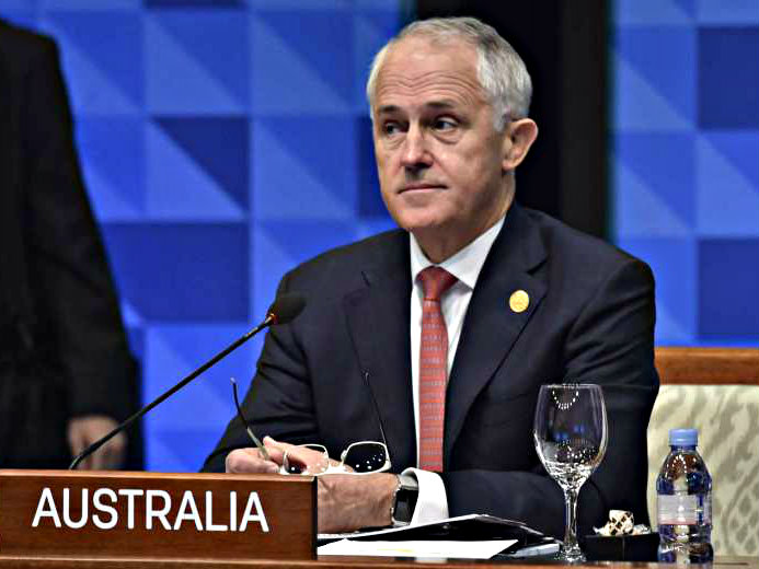 Thủ tướng Úc chỉ trích hành động quân sự hóa của Trung Quốc ở Biển Đông - Ảnh: AFP